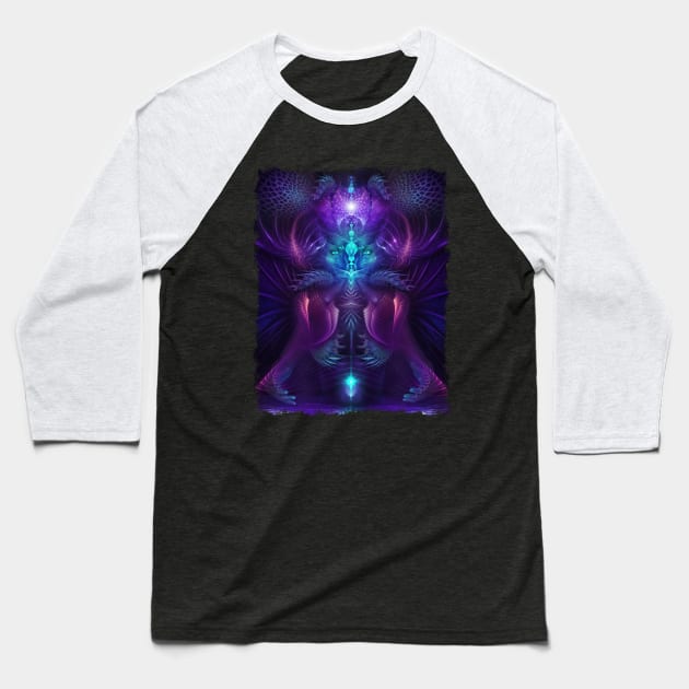 Ina Faith - Visionary Art Baseball T-Shirt by Manafold